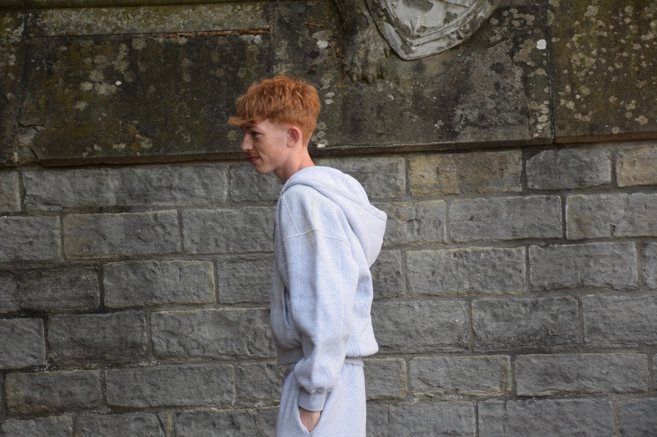 Zip-up “Lines” Hoodie