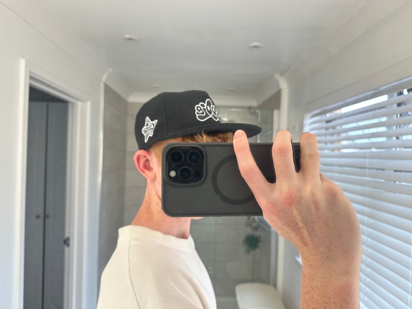 “BlacknWhite” BOOIEcrew Cap